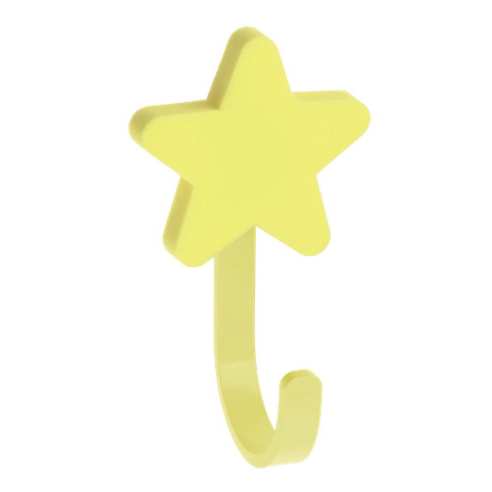 Крючок GTV WM-STAR звезда, желтый