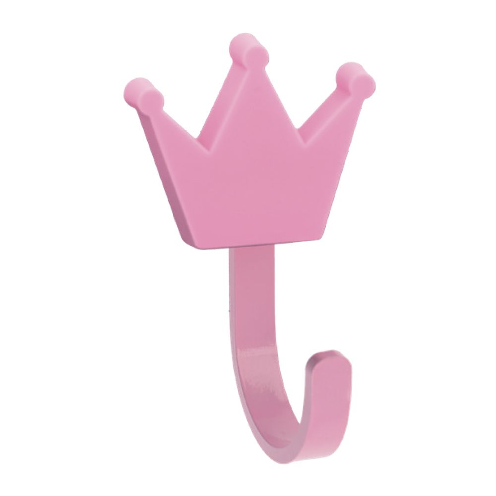 Крючок GTV WM-CROWN корона, розовый